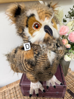 Group Captain Morris Charlie Bears Plush Collection Owl Option D