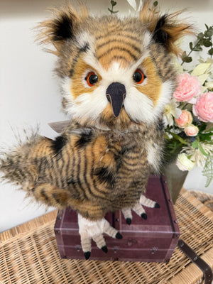 Group Captain Morris Charlie Bears Plush Collection Owl Option D
