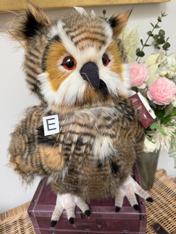 Group Captain Morris Charlie Bears Plush Collection Owl Option E