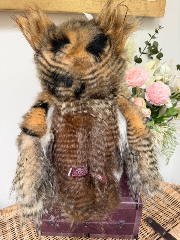 Group Captain Morris Charlie Bears Plush Collection Owl Option E