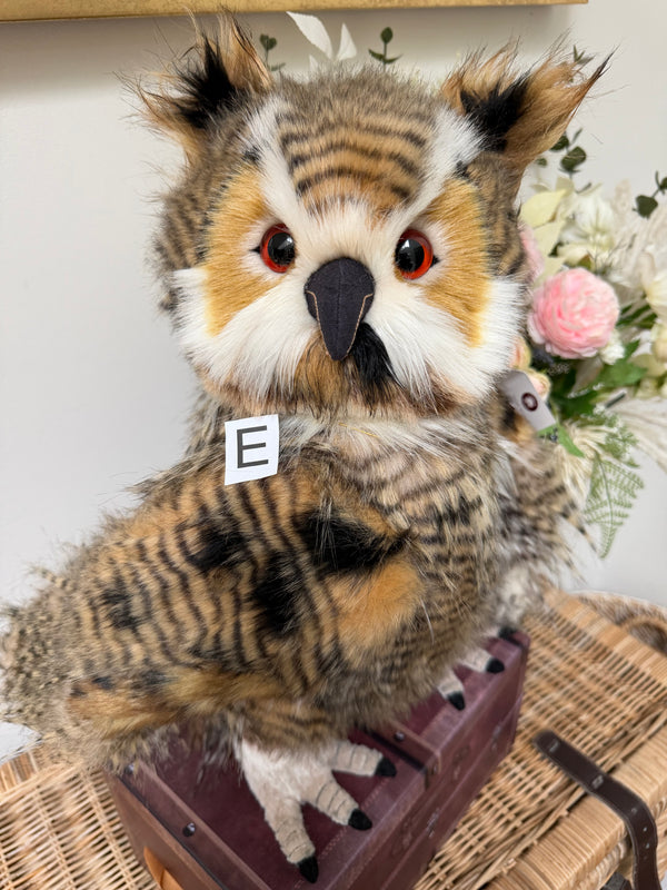 Group Captain Morris Charlie Bears Plush Collection Owl Option E
