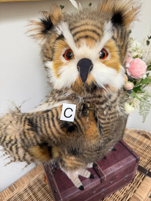 Group Captain Morris Charlie Bears Plush Collection Owl Option C