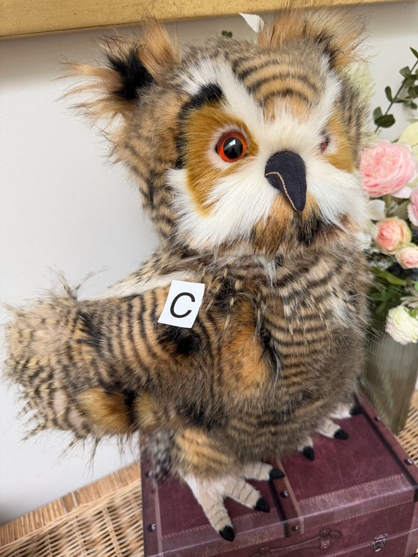 Group Captain Morris Charlie Bears Plush Collection Owl Option C
