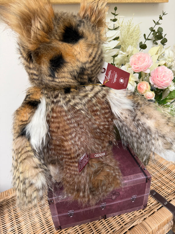 Group Captain Morris Charlie Bears Plush Collection Owl Option C