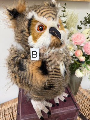 Group Captain Morris Charlie Bears Plush Collection Owl Option B