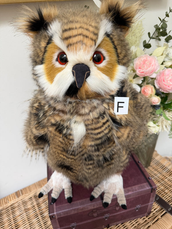 Group Captain Morris Charlie Bears Plush Collection Owl Option F