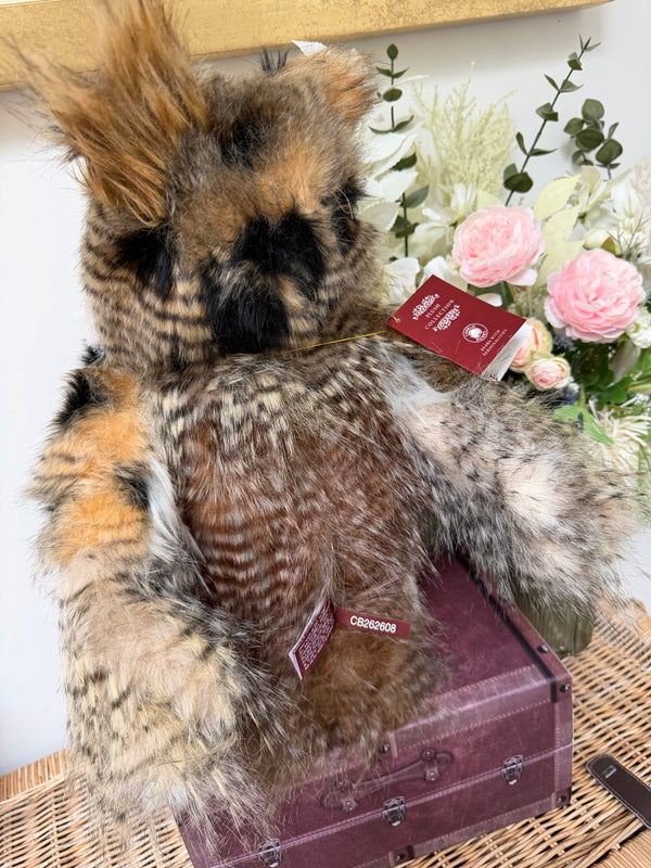 Group Captain Morris Charlie Bears Plush Collection Owl Option F