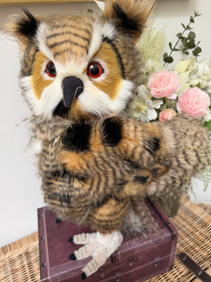 Group Captain Morris Charlie Bears Plush Collection Owl Option F