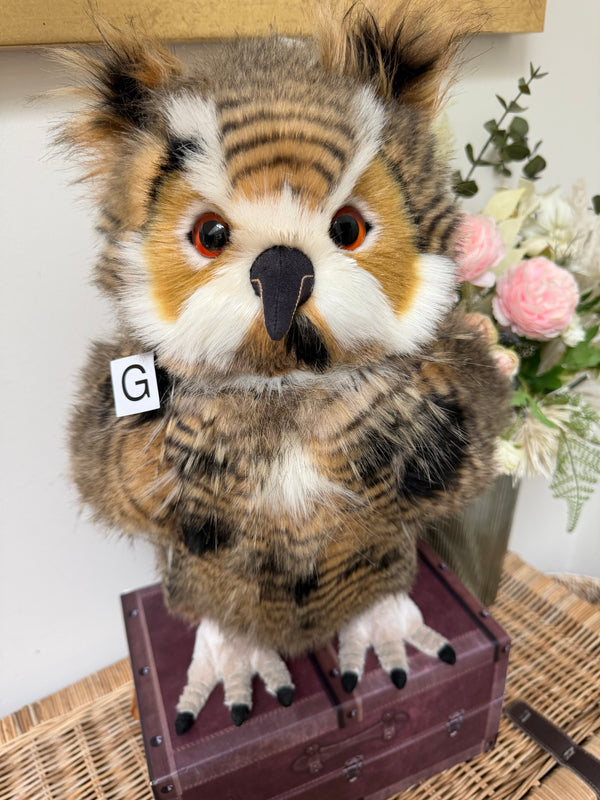 Group Captain Morris Charlie Bears Plush Collection Owl Option G