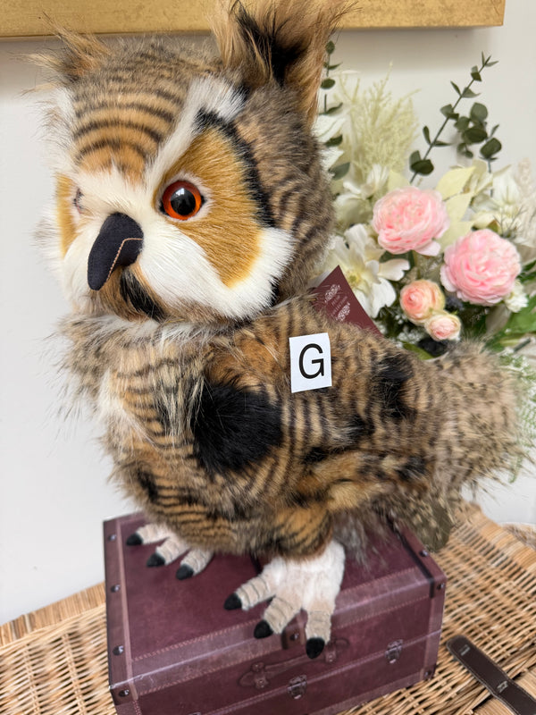 Group Captain Morris Charlie Bears Plush Collection Owl Option G