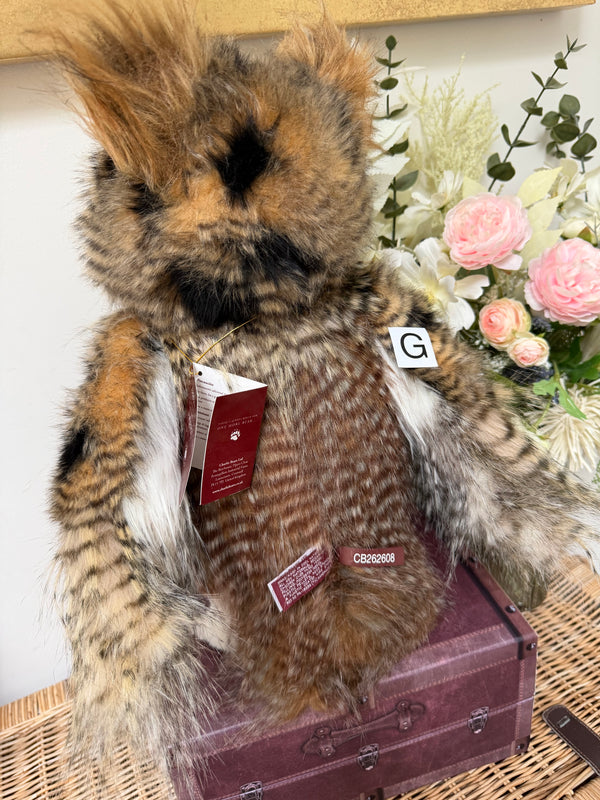 Group Captain Morris Charlie Bears Plush Collection Owl Option G