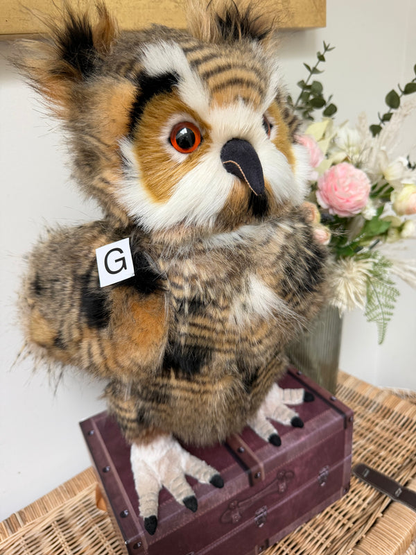 Group Captain Morris Charlie Bears Plush Collection Owl Option G