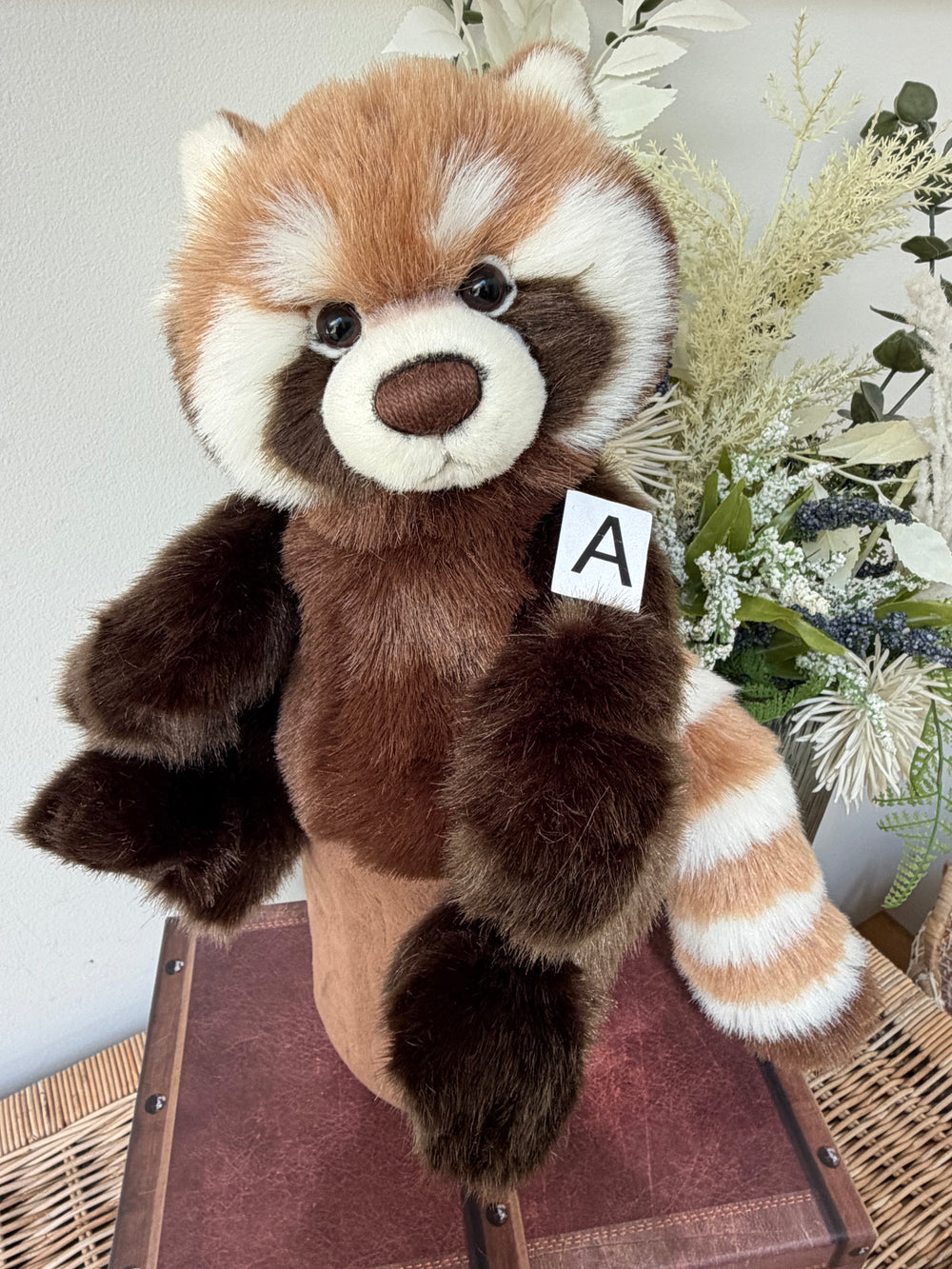Anniversary Ronnie Charlie Bears Plush Collection Red Panda