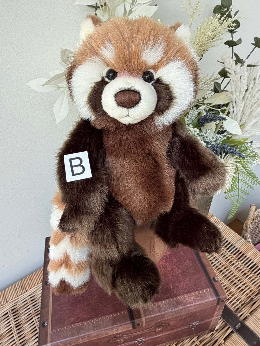 Anniversary Ronnie Charlie Bears Plush Collection Red Panda