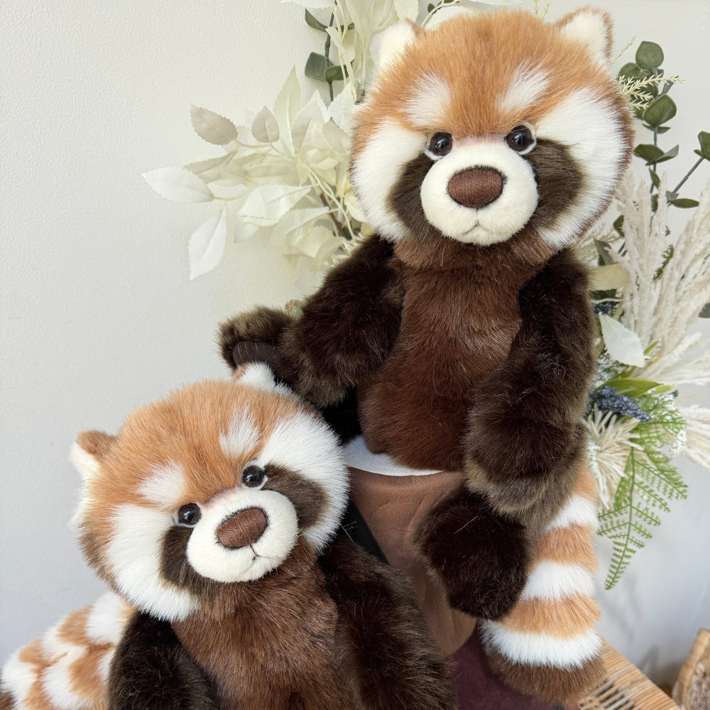 Anniversary Ronnie Charlie Bears Plush Collection Red Panda