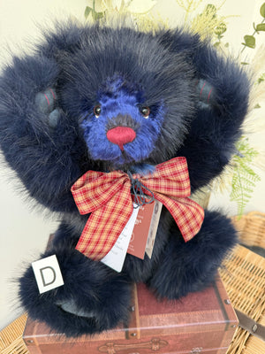 Indigo Charlie Bears 2026 Plush Collection Plumo Teddy Bear