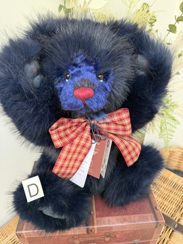 Indigo Charlie Bears 2026 Plush Collection Plumo Teddy Bear