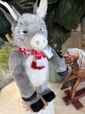 Professor Hooves Large Standing Plush Limited Edition Donkey No 485