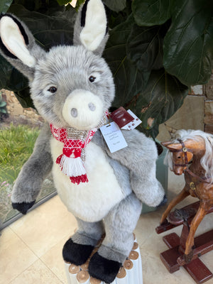 Professor Hooves Large Standing Plush Limited Edition Donkey No 485