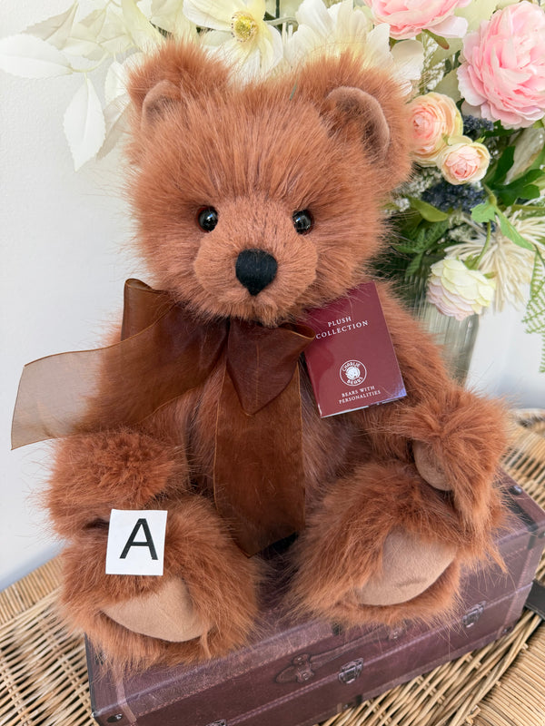Chestnut Charlie Bears 2026 Plush Collection Teddy Bear