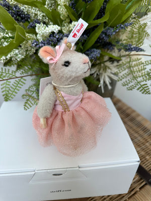 Steiff Ballerina Mouse Miniature Christmas Ornament Limited Edition No 781
