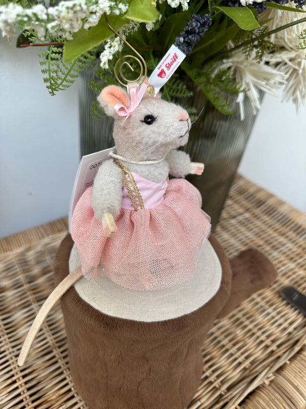 Steiff Ballerina Mouse Miniature Christmas Ornament Limited Edition No 781