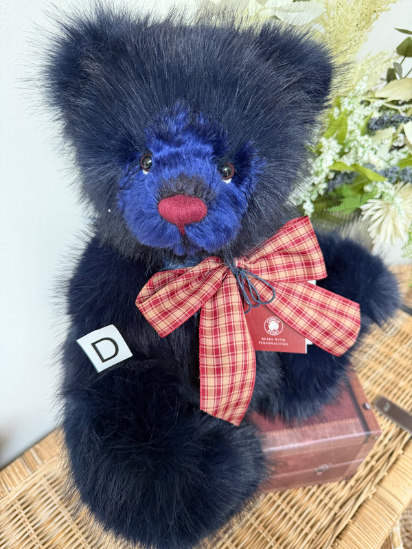 Indigo Charlie Bears 2026 Plush Collection Plumo Teddy Bear