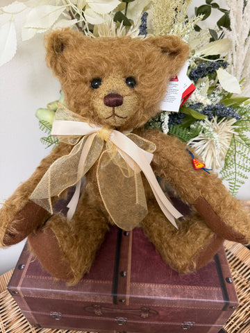 Henry Dark Honey coloured  Mohair Clemens Collectors Teddy Bear