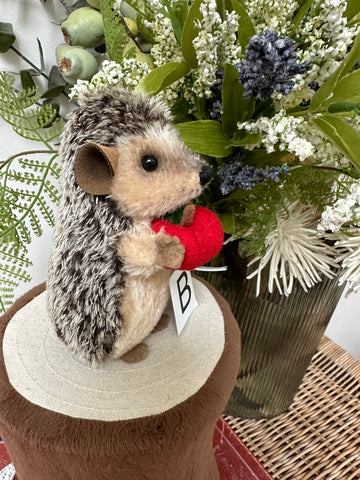 Ivo Miniature 11cm Steiff Collectable Hedgehog Option B