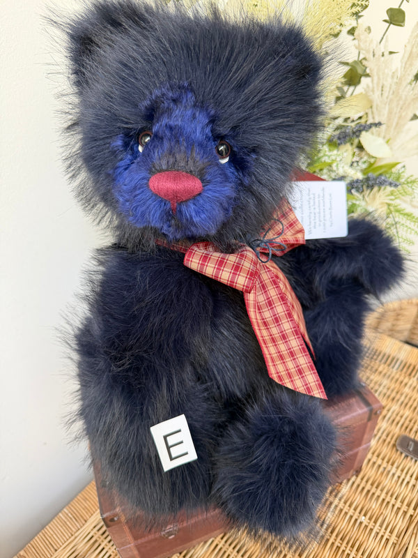 Indigo Charlie Bears 2026 Plush Collection Plumo Teddy Bear