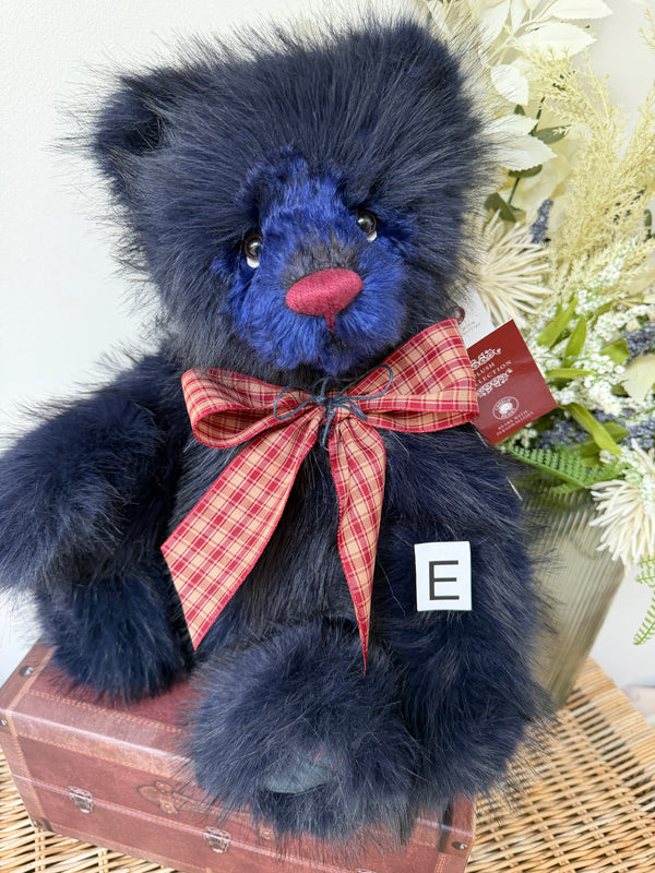 Indigo Charlie Bears 2026 Plush Collection Plumo Teddy Bear