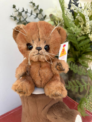 Justin Limited Edition Soft Plush Artist Collectable Cat No 20