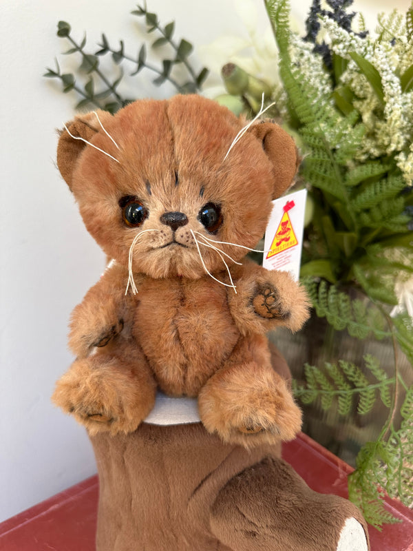 Justin Limited Edition Soft Plush Artist Collectable Cat No 20