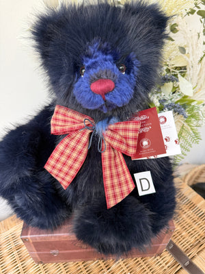 Indigo Charlie Bears 2026 Plush Collection Plumo Teddy Bear