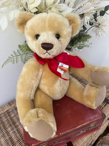 Clemens Large 50 cm Nostalgia Gold Mohair Growler Teddy Bear