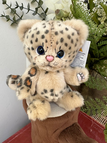 Snow Leopard Limited Edition Soft Plush Artist Collectable No 55