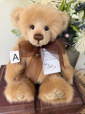 Anniversary Scribbles Hand Signed Charlie Bears Plush Collectable Teddy Bear