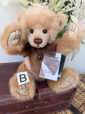 Anniversary Scribbles Hand Signed Charlie Bears Plush Collectable Teddy Bear