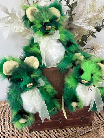 Big Cheese Charlie Bears Plush Collection Mouse