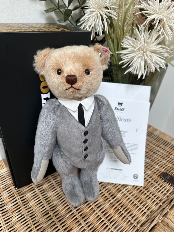 007 2024 James Bond Goldfinger Musical Teddy Bear No 291