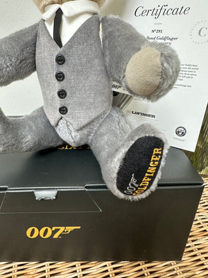 007 2024 James Bond Goldfinger Musical Teddy Bear No 291