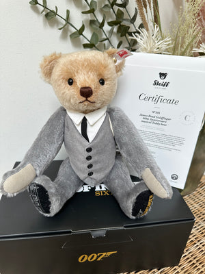 007 2024 James Bond Goldfinger Musical Teddy Bear No 291