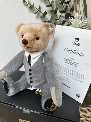 007 2024 James Bond Goldfinger Musical Teddy Bear No 291