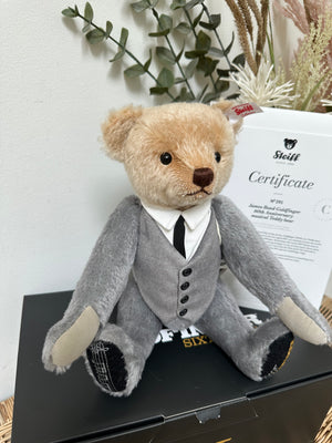 007 2024 James Bond Goldfinger Musical Teddy Bear No 291