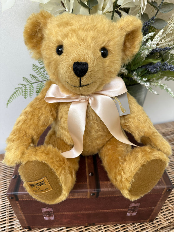 Henley Butterscotch 14 Inch Merrythought Teddy Bear Handmade in the UK