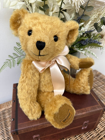 Henley Butterscotch 14 Inch Merrythought Teddy Bear Handmade in the UK