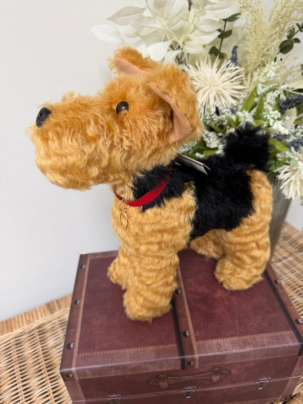 Welsh Terrier Merrythought Plush Collectable Puppy Dog Option A