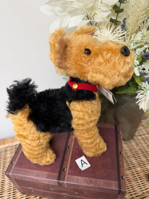 Welsh Terrier Merrythought Plush Collectable Puppy Dog Option A