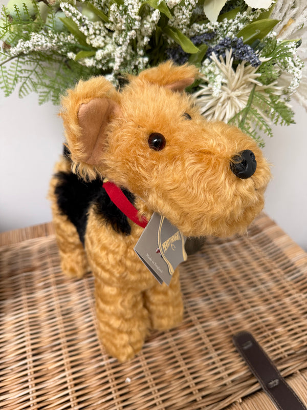 Welsh Terrier Merrythought Plush Collectable Puppy Dog Option A