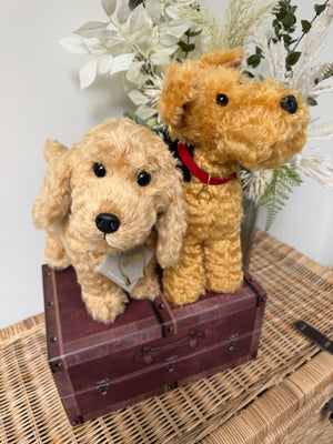 Welsh Terrier Merrythought Plush Collectable Puppy Dog Option A